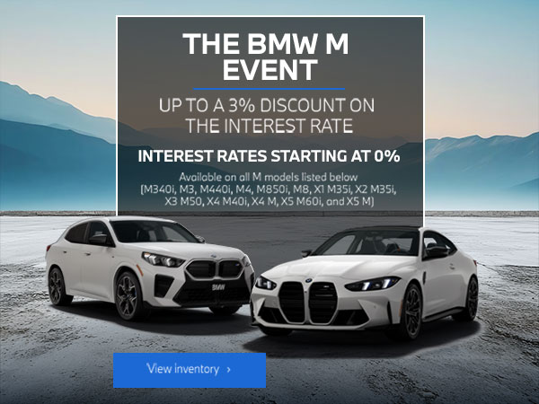 Bannière de L'événement BMW M