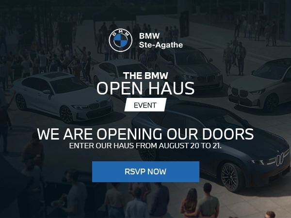 Bannière de Open Haus de BMW