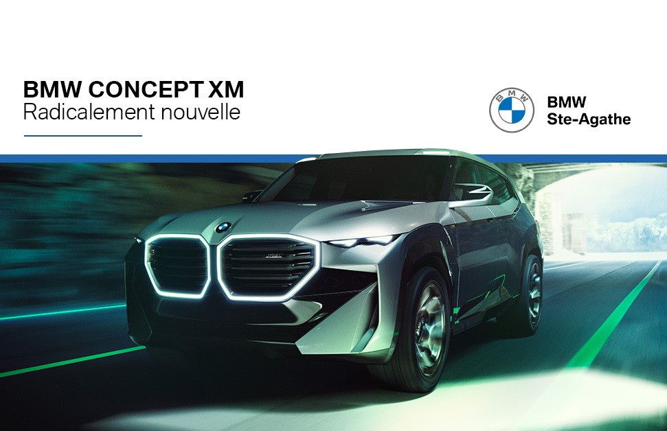 Concept XM : la haute performance revue et améliorée par BMW