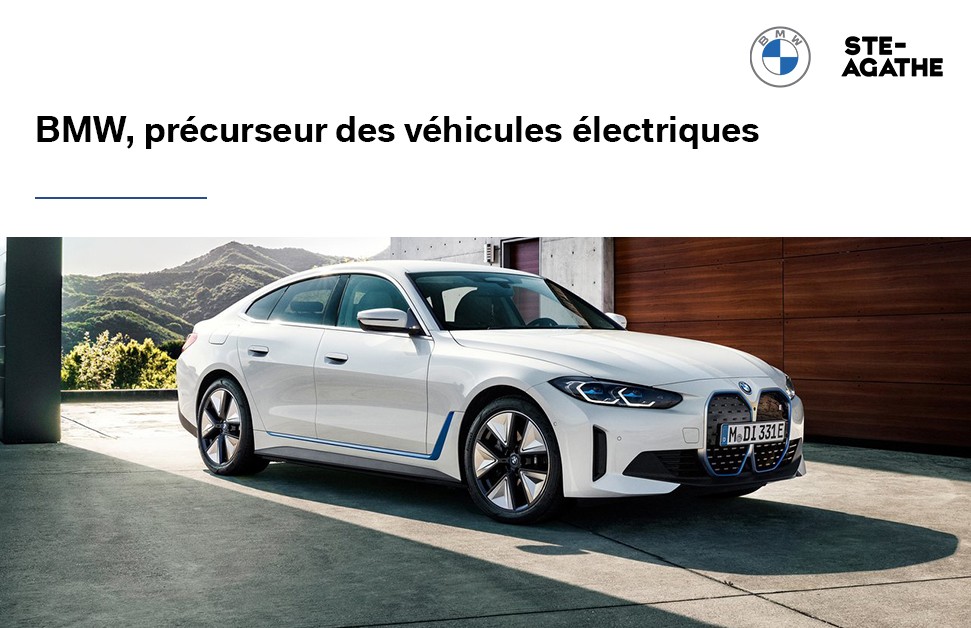 BMW, précurseur des véhicules électriques