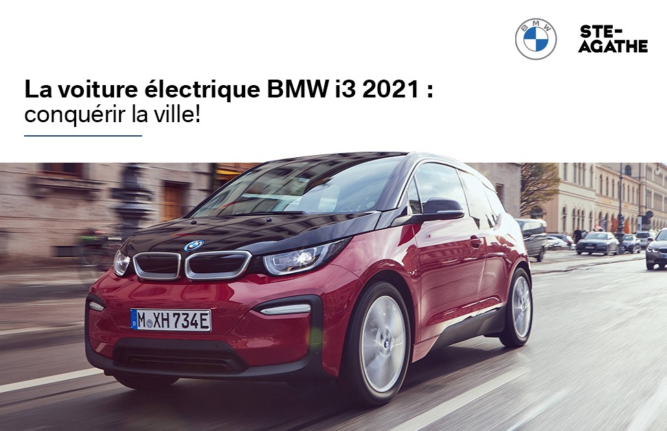 La voiture électrique BMW i3 2021 : conquérir la ville!