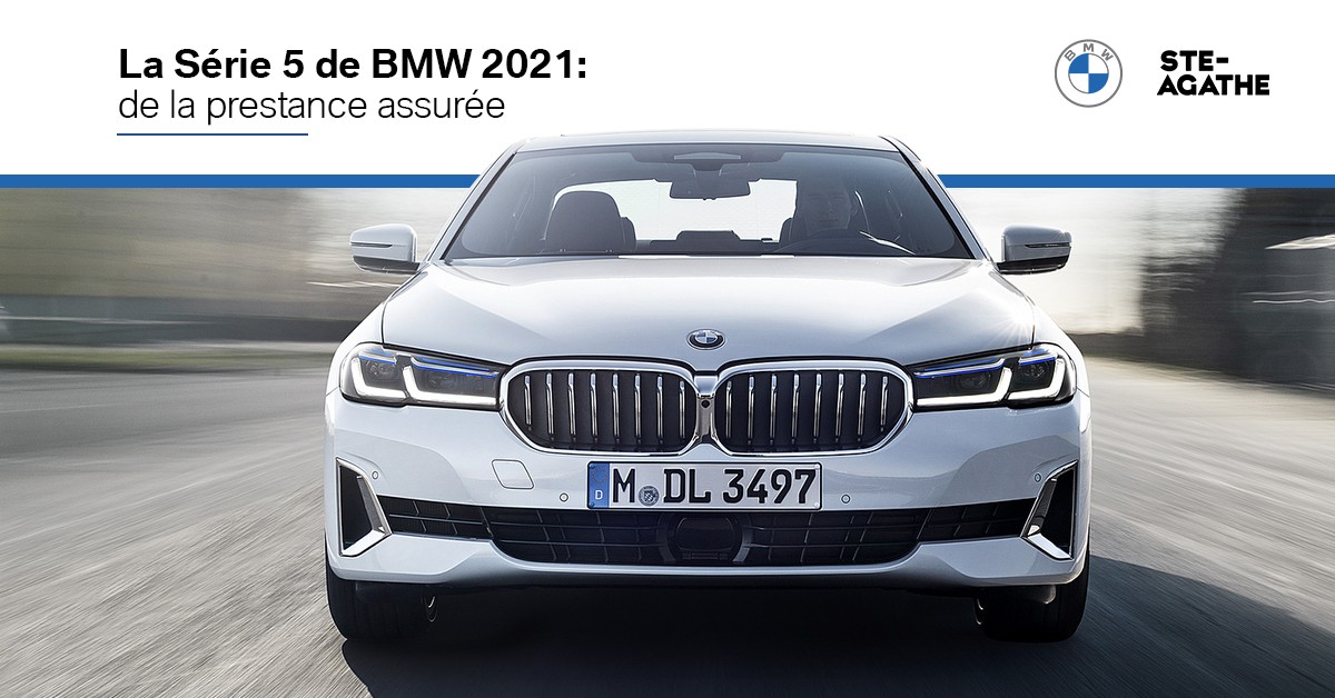 Série 5 de BMW 2021 : de la prestance assurée