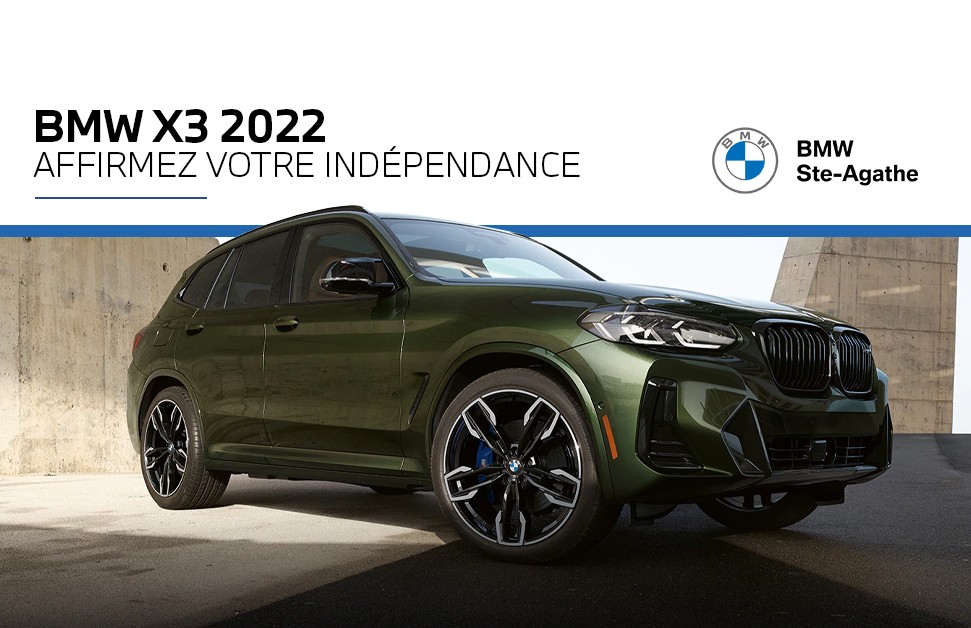 BMW X3, des modifications efficaces pour 2022