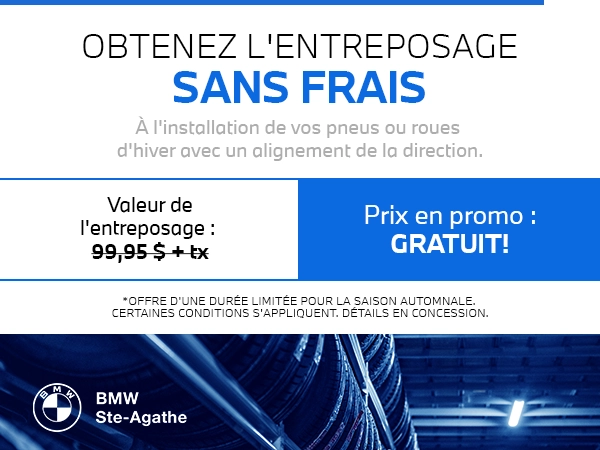 Bannière de L'entreposage sans frais