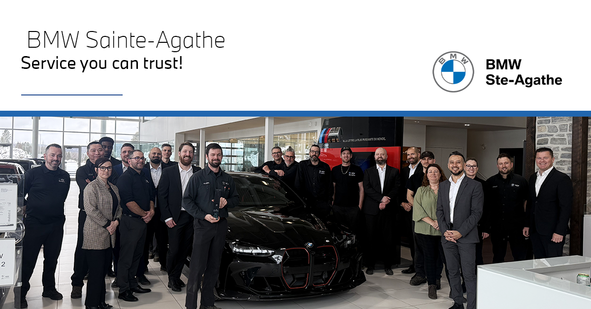 Drive with peace of mind at BMW Sainte-Agathe: Service you can trust