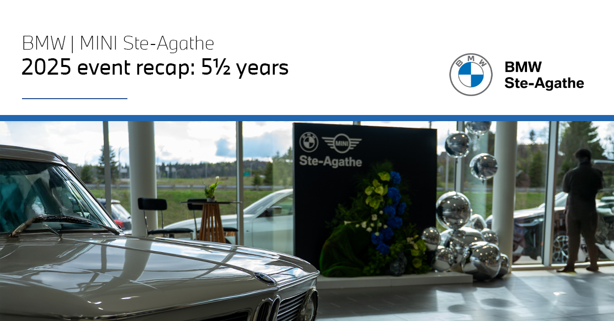 A memorable evening at BMW | MINI Ste-Agathe