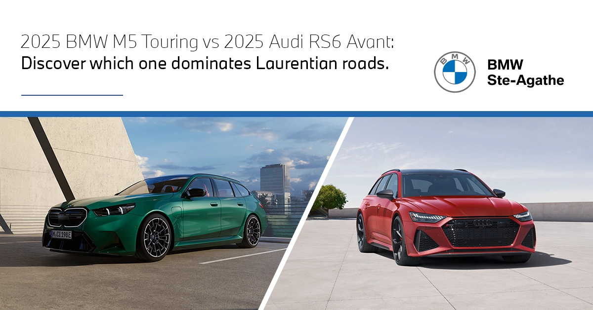 BMW M5 Touring 2025 vs Audi RS6 Avant 2025: Which one rules the roads of Quebec?