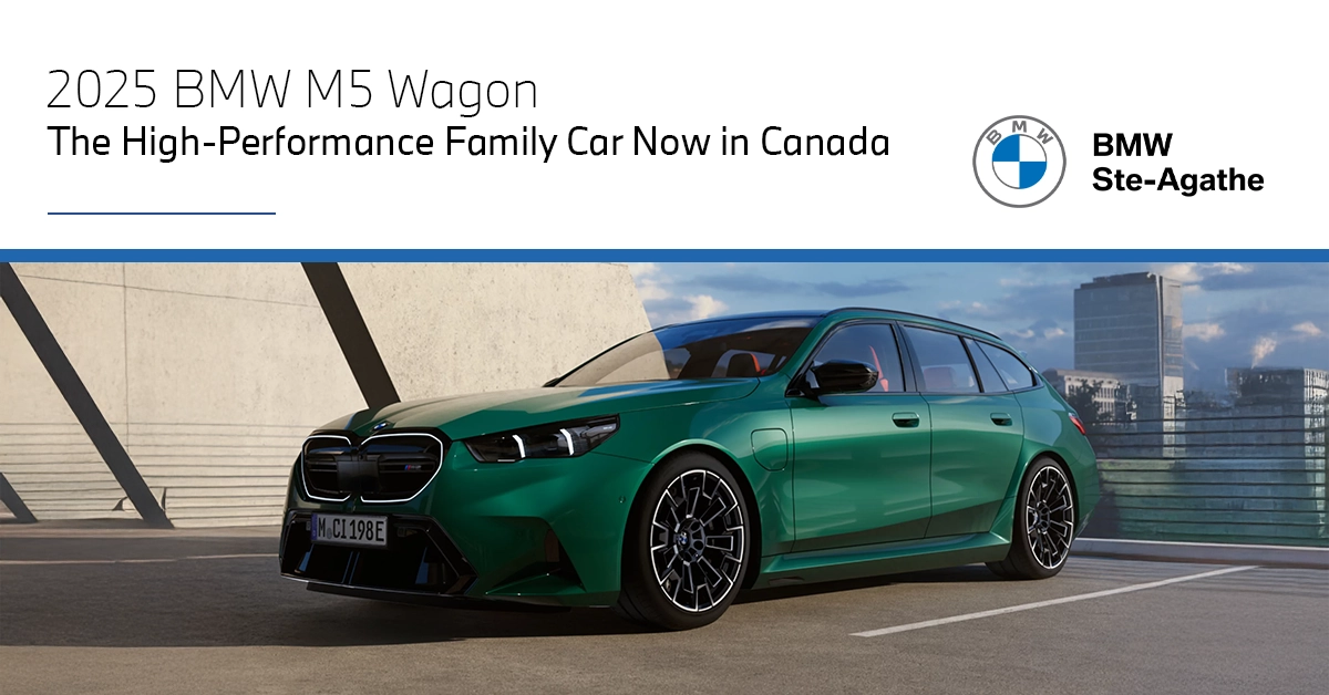 2025 BMW M5 Touring: The ultimate performance wagon finally available in Canada