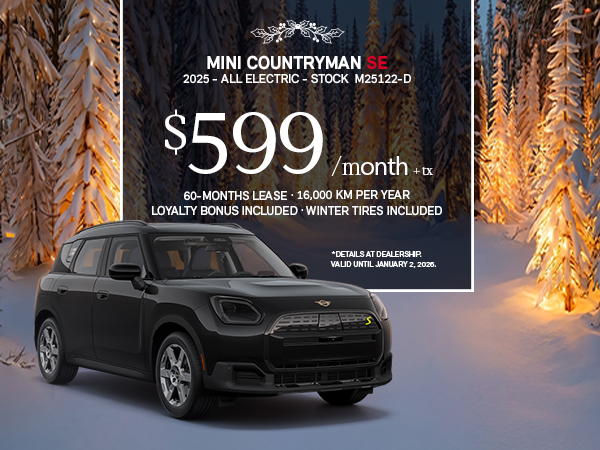 Bannière de MINI Countryman SE 2025
