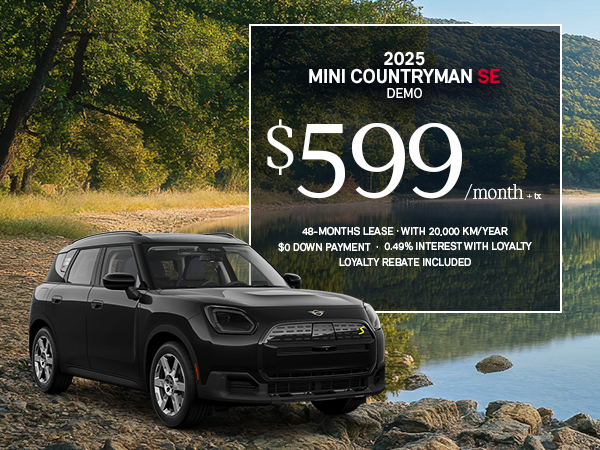 Bannière de MINI Countryman SE 2025
