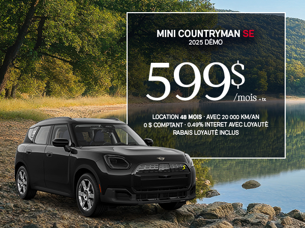 Bannière de MINI Countryman SE 2025