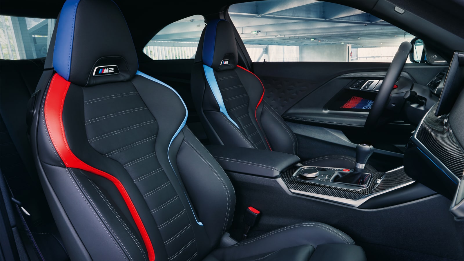 Interior of the 2023 BMW M2