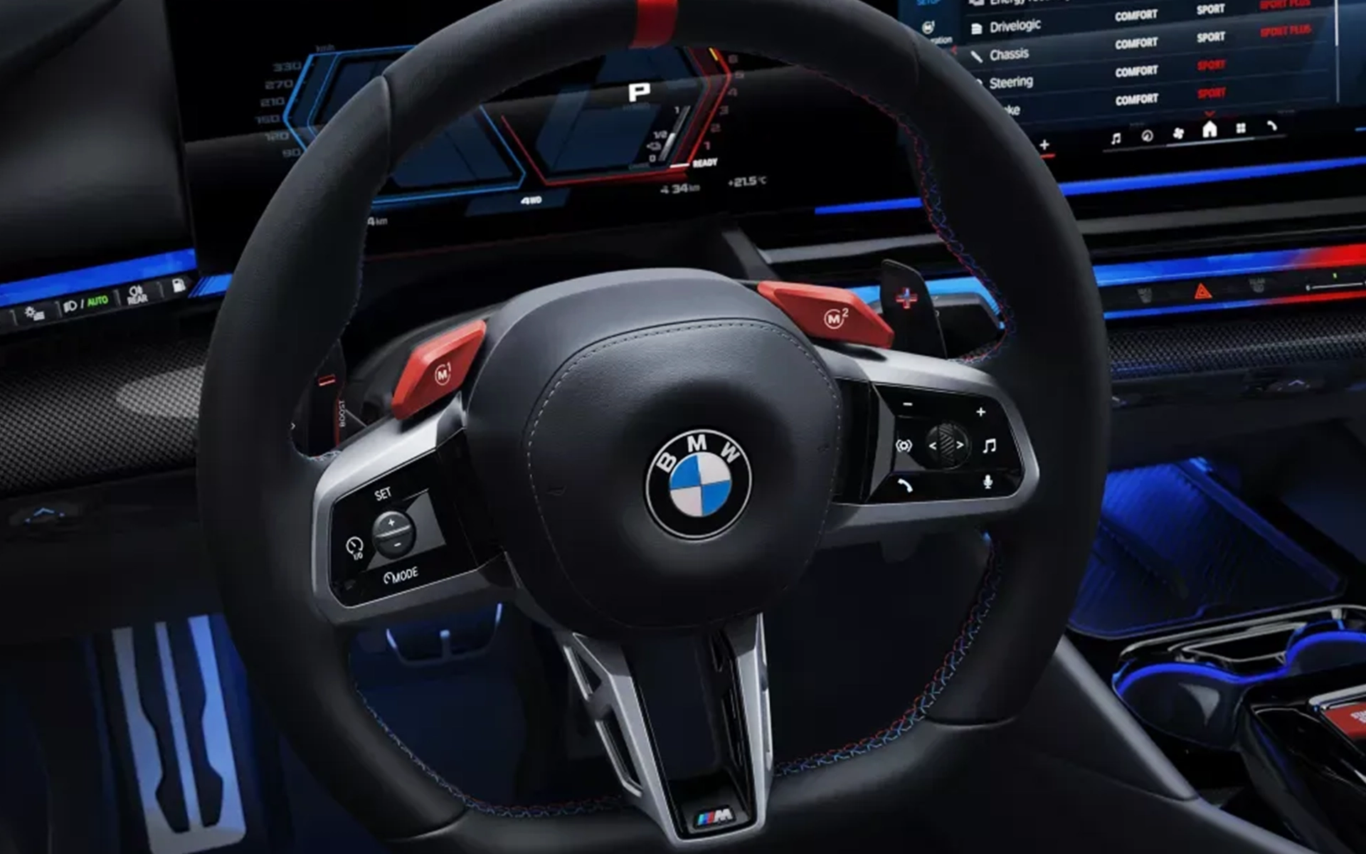 Image showing the interior of the 2026 M5.