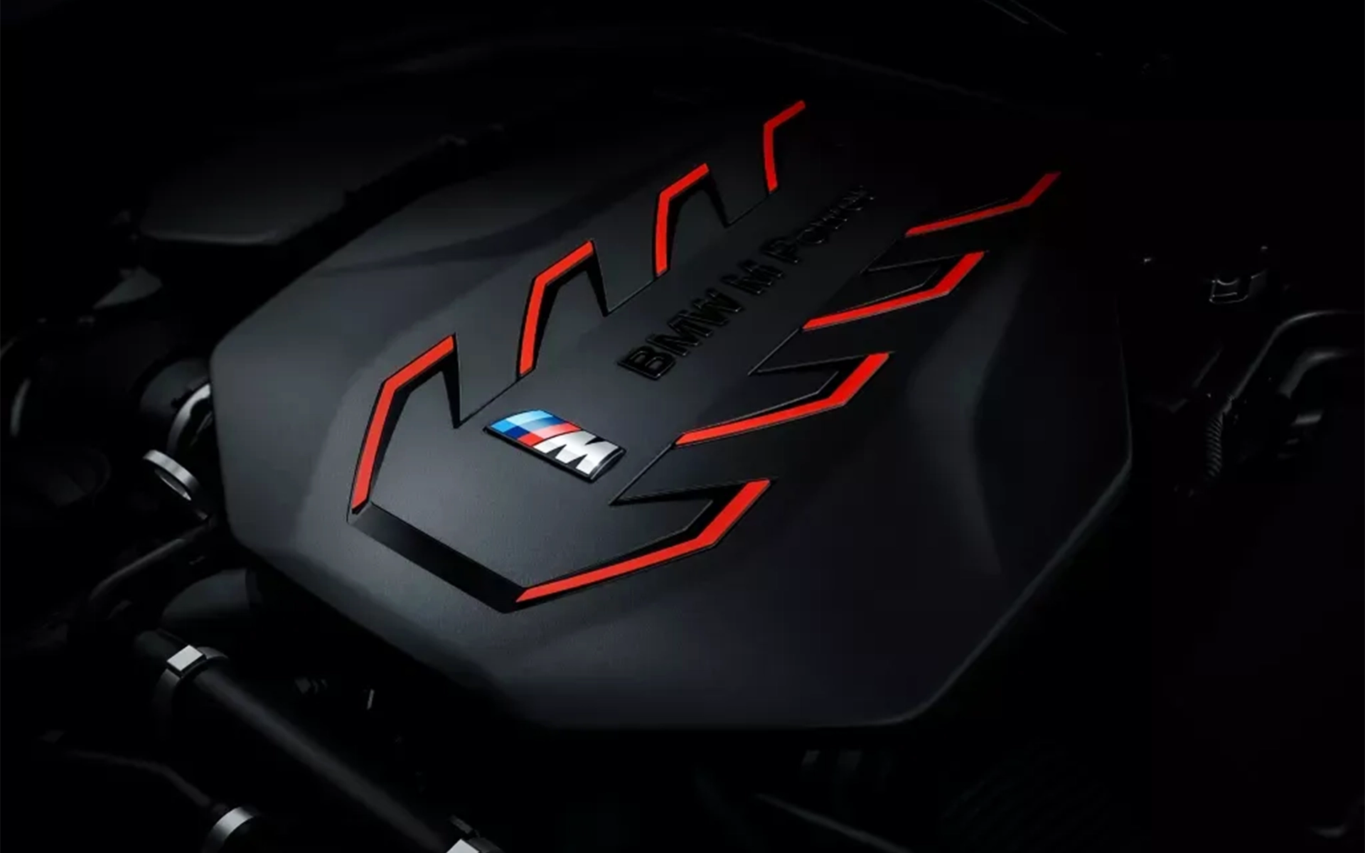 Image showing the 2026 M5 powertrain.