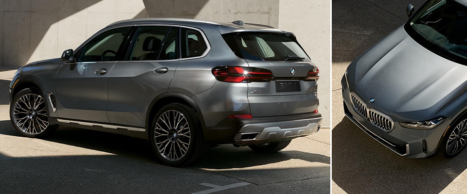 Photos d'un BMW X5 2024 gris