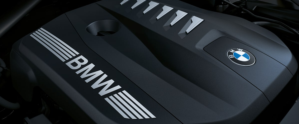 Photo du moteur du nouveau BMW X5 2024