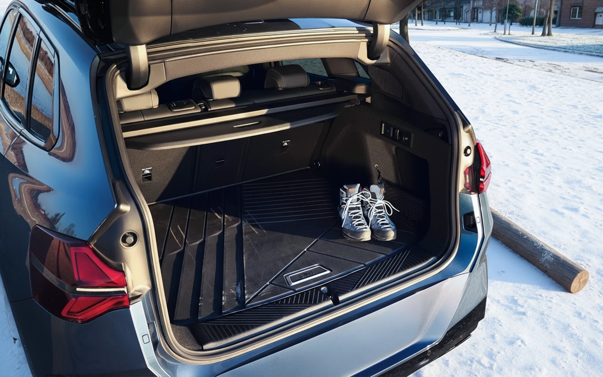 Image showing the original BMW winter mats.