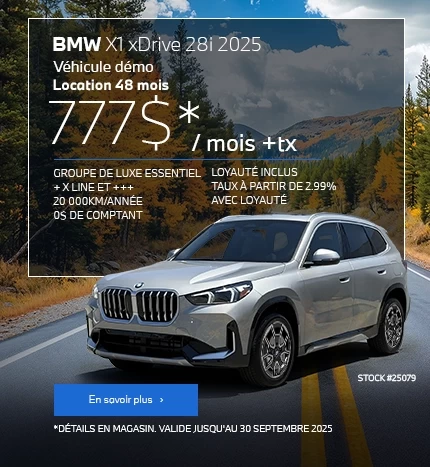 BMW X1 xDrive 28i 2025