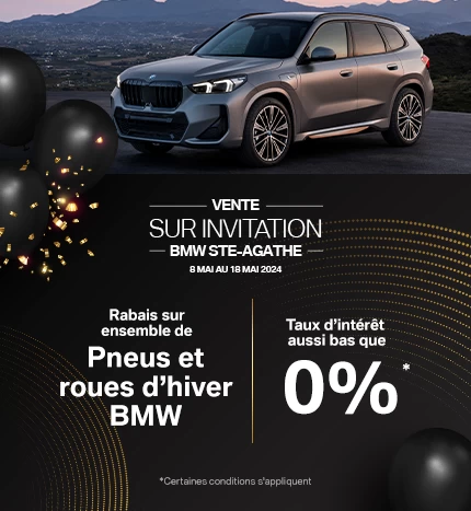 Vente sur invitation 0% BMW