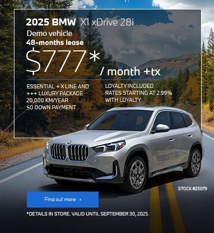 2025 BMW X1 xDrive 28i