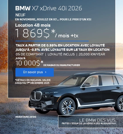 BMW X7 xDrive 40