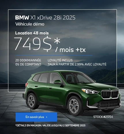 BMW X1 28i 2025