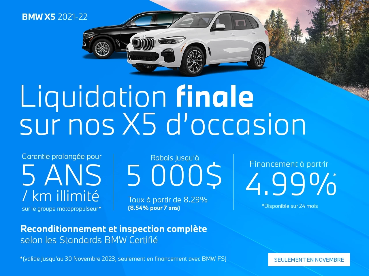 2021 BMW X5 M50i Image principale