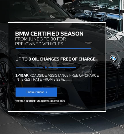 Évènement saison du certifié BMW