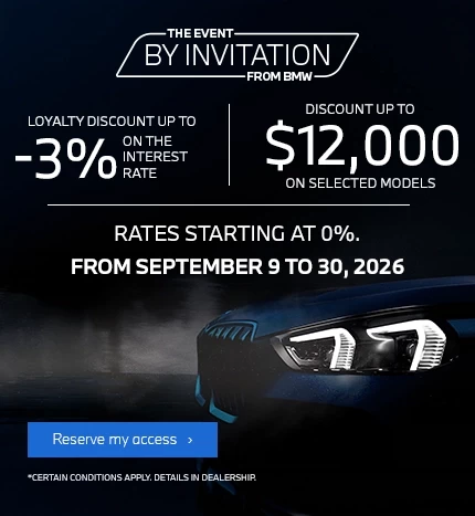 THE EVENT BY INVITATION FROM BMW