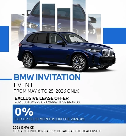 THE EVENT BY INVITATION FROM BMW - X5