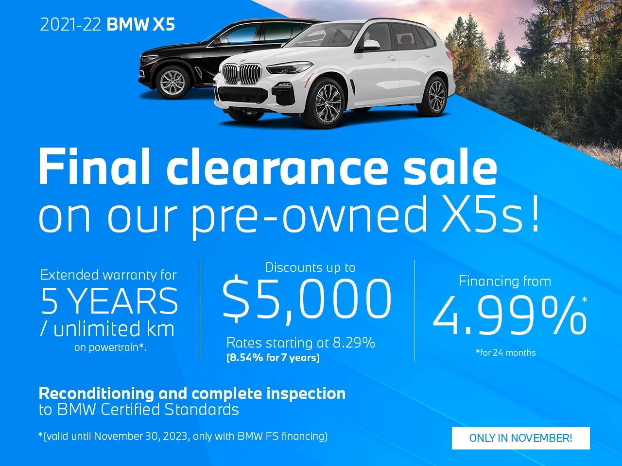2021 BMW X5 M50i Image principale