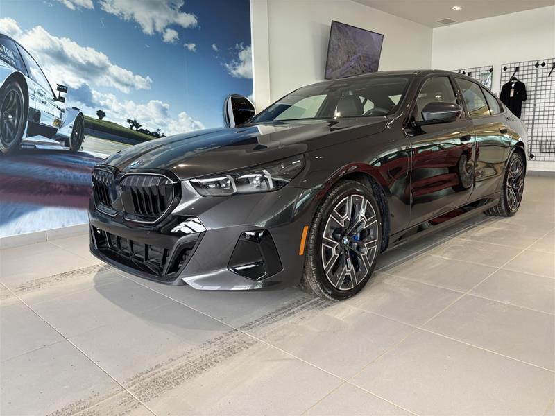 Dark Gray 2026 BMW 5 Series 550e xDrive Sedan All-Wheel Drive
