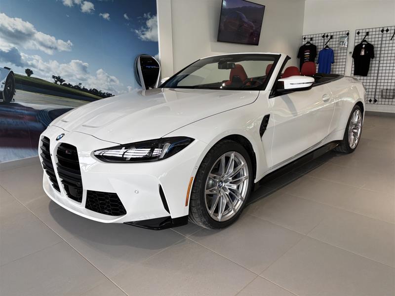 White 2026 BMW M4 Competition Convertible xDrive Convertible All-Wheel Drive
