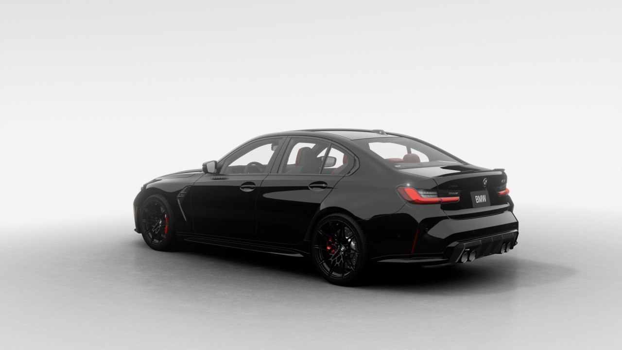 Black 2027 BMW M3 Sedan All-Wheel Drive Automatic