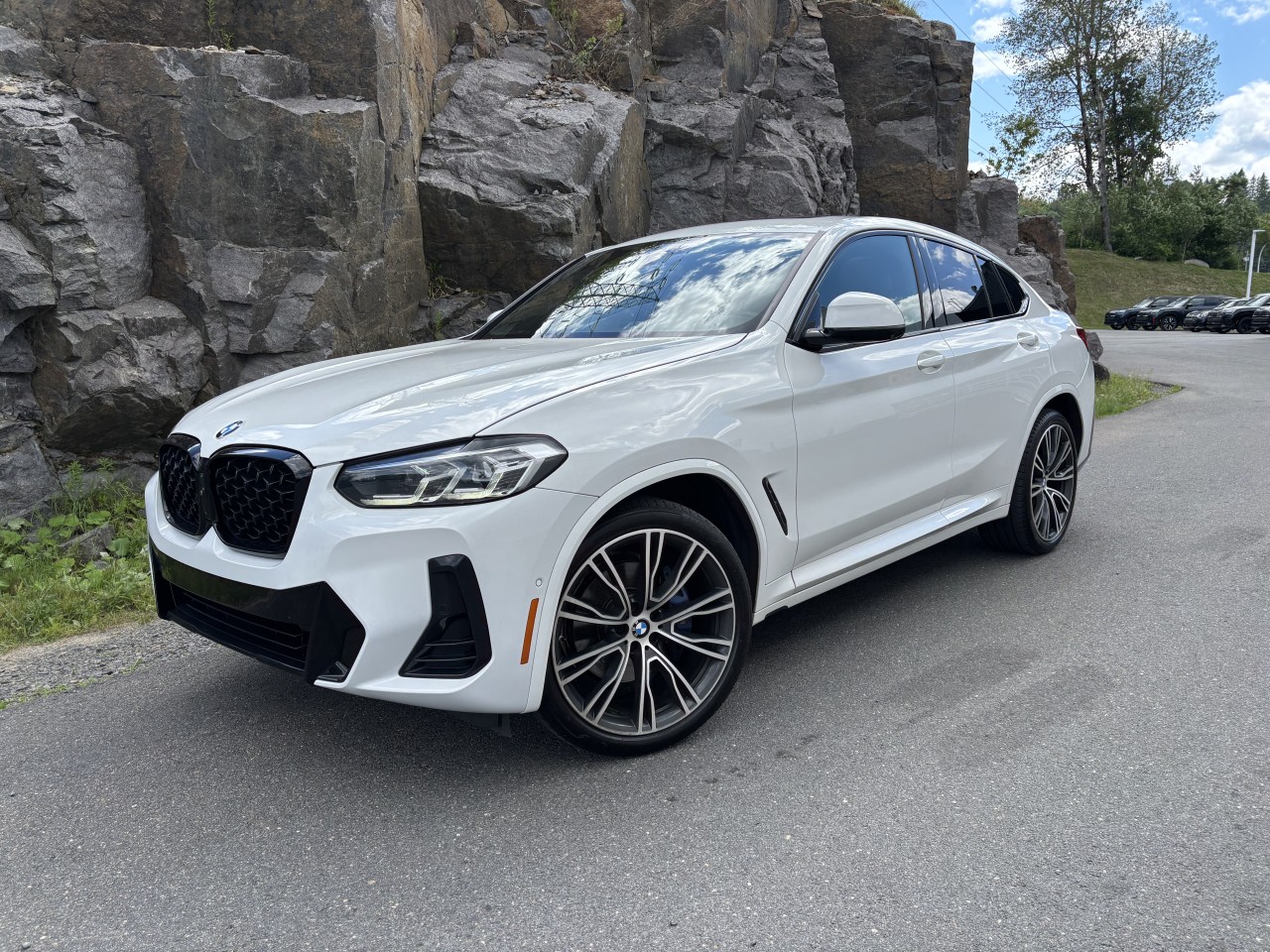 White 2022 BMW X4 SUV / Crossover All-Wheel Drive Automatic