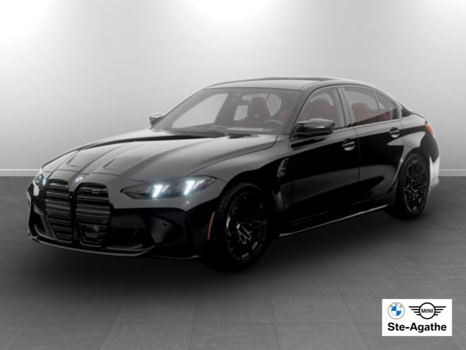 Black 2027 BMW M3 Sedan All-Wheel Drive Automatic